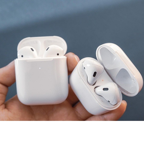 Tai Nghe Bluetooth Không Dây Airpods 2 đổi tên định vị sạc không dây Pin trâu 4 tiếng