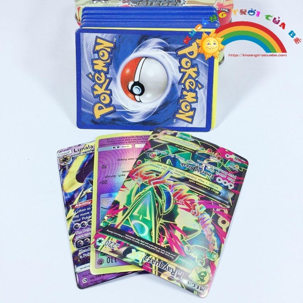 Đồ Chơi Bài Sắt Pokemon Size 15 KD580 - Quà tặng sinh nhật | Trung thu | Giáng sinh