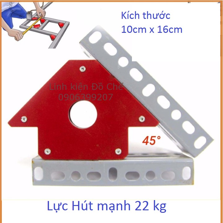 Ke góc nam châm 🔩𝑭𝑹𝑬𝑬𝑺𝑯𝑰𝑷🔩 ke góc vuông 100% Ke góc nam châm loại lực hút 12kg 22kg 33k