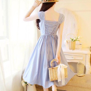 ĐẦM XÒE ĐAN DÂY LƯNG TIỂU THƯ DX30
