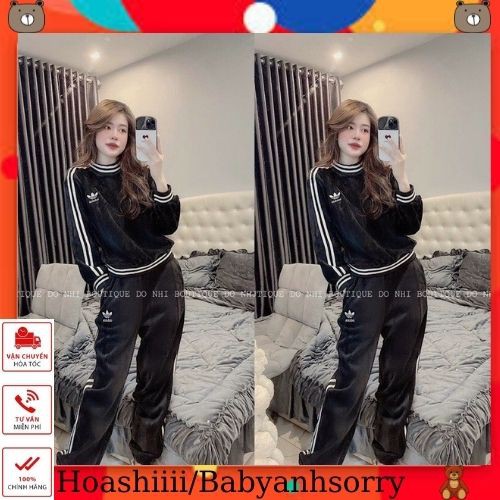 SET BỘ THỂ THAO CHẤT NHUNG CAO CẤP SIÊU ĐẸP