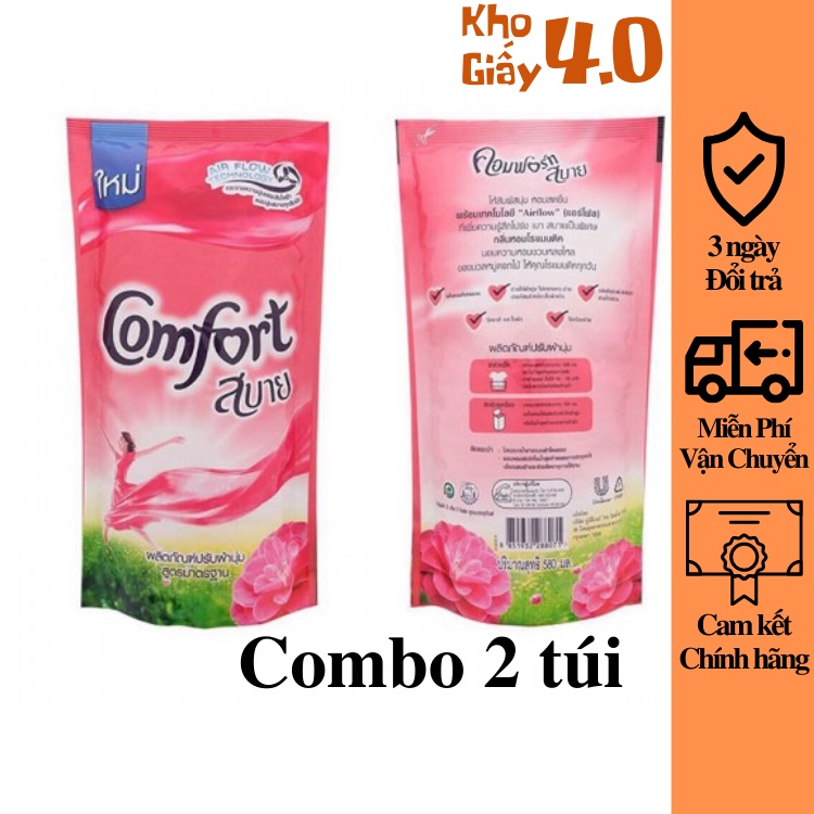 FSALE Combo 2 túi nước Xả Vải Comfort 580ml Thái Lan