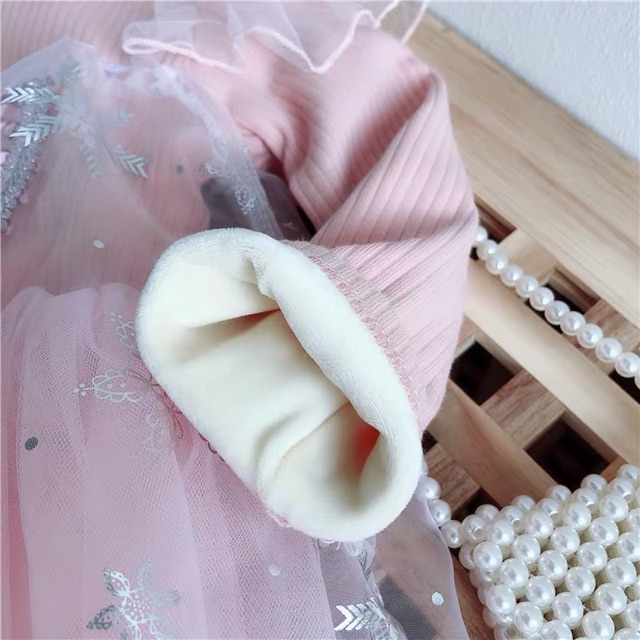 [ORDER ] - Váy Elsa len dài tay 2 màu ( Ảnh thật ở cuối )