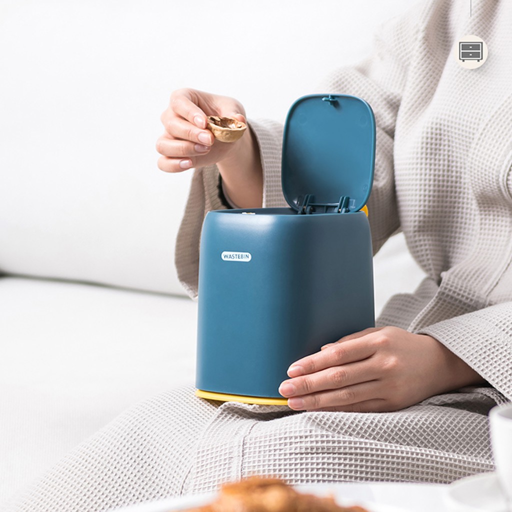 Xiaomi Youpin Thùng Rác Để Bàn Jordan & Judy Tiện Dụng Cho Gia Đình Văn Phòng