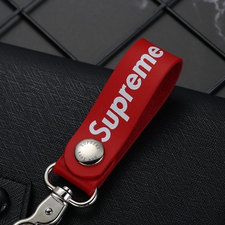Móc khóa da Supreme