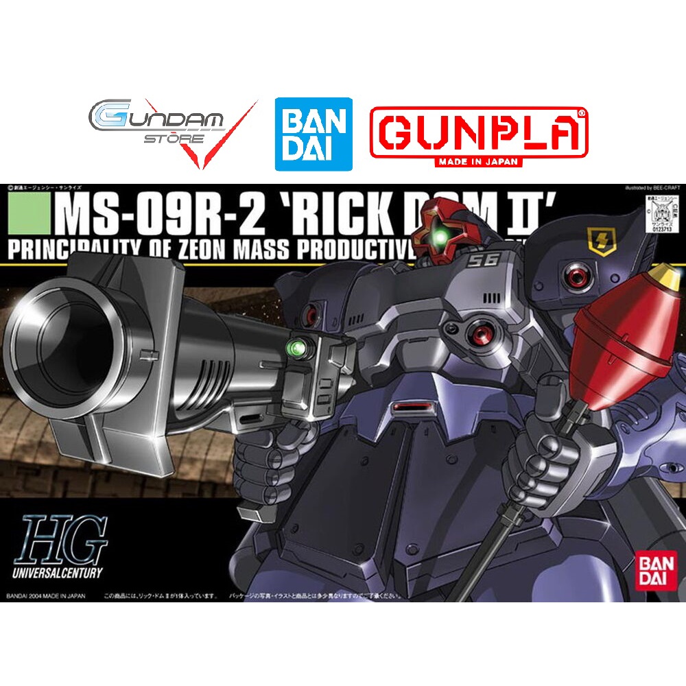 Mô Hình Gundam HG RICK DOM 2 Bandai 1/144 HGUC UC Đồ Chơi Lắp Ráp Anime Nhật