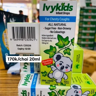Tinh chất Ivy kids (Ivy leaf) 20 ml Úc Date 12/2020