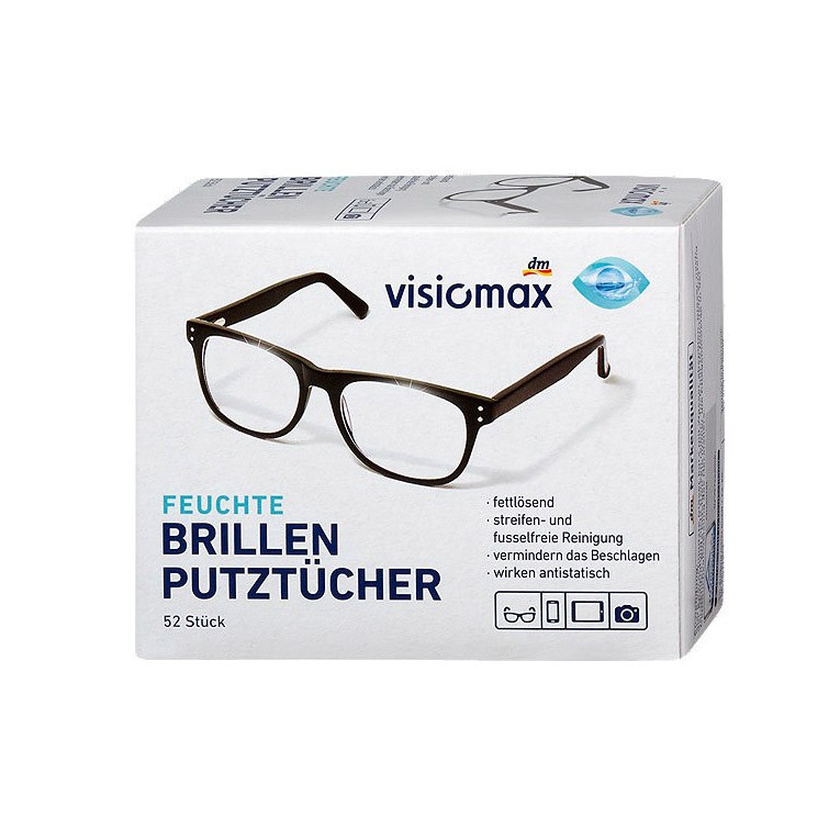 Giấy lau kính Visiomax 52 miếng (nhập từ ĐỨC)
