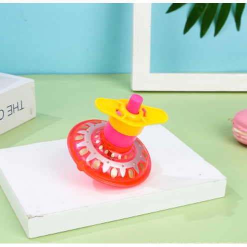 MẪU MỚI Bộ Đồ Chơi Trẻ Em Con Quay Nhựa Có Đèn