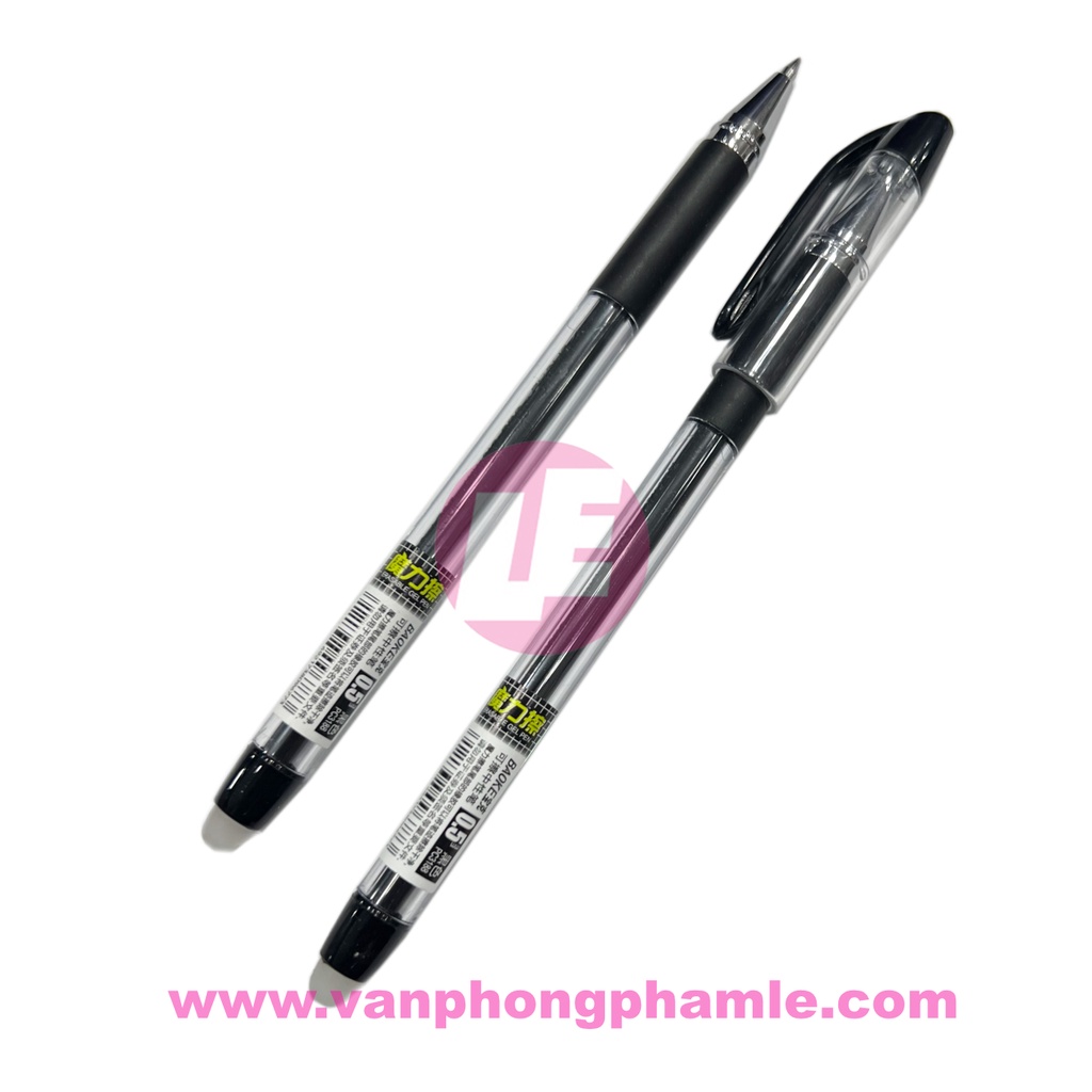 Bút gel xoá được Baoke PC3188 mực đen (Cây)