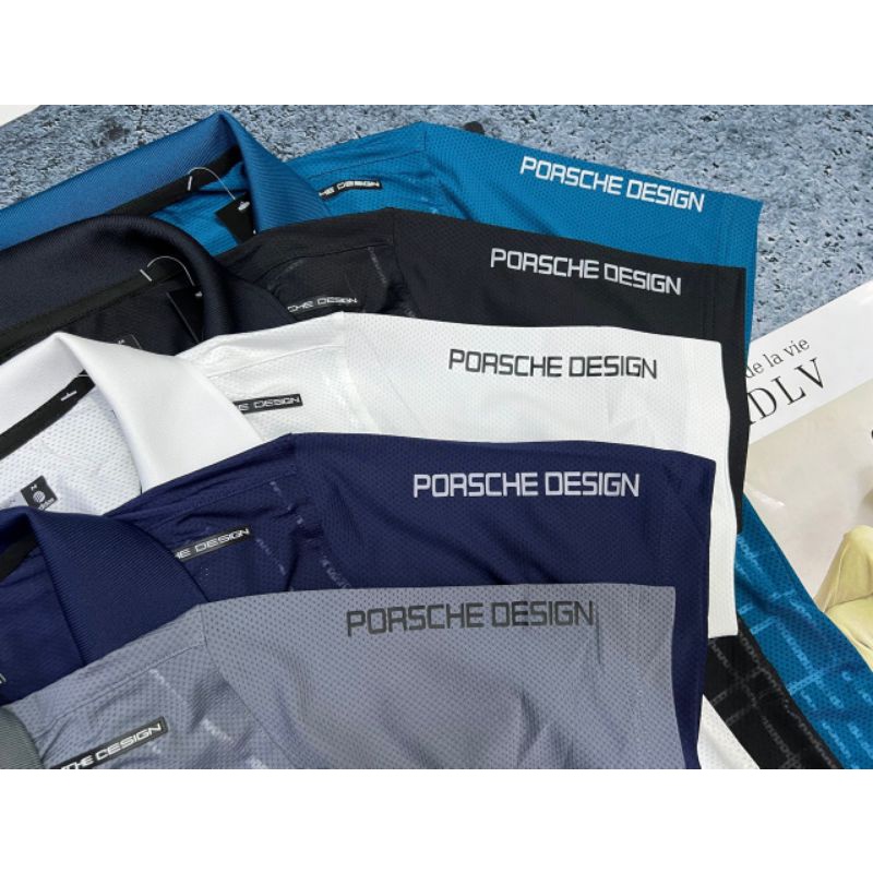 áo thể thao tập gym nam cổ trụ lỗ kim