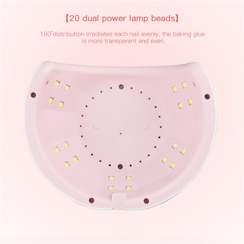 Máy Chiếu Đèn Làm Khô Sơn Cho Móng Tay Ckeyin Cảm Biến Thông Minh Với Màn Hình LCD