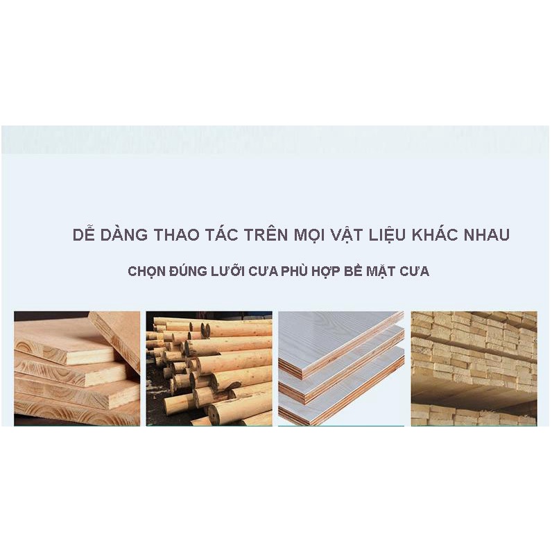 Máy cưa gỗ HITACHI 185MM ruột đồng 100% Máy nhỏ gọn hoạt động mạnh mẽ