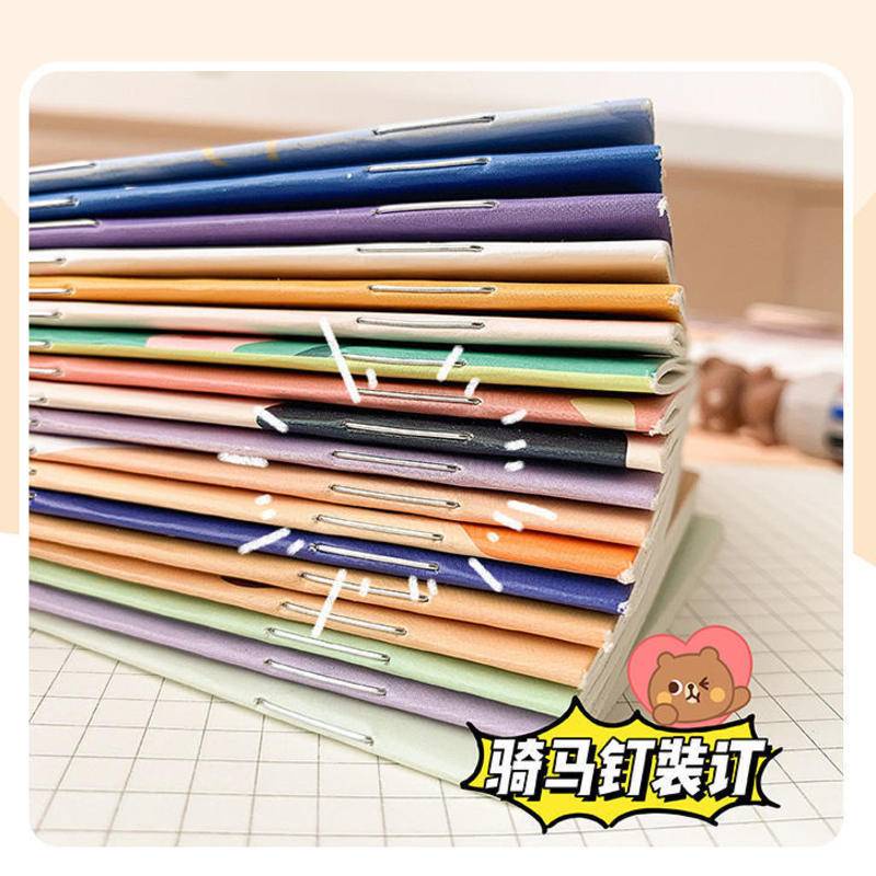 ⭐ iLado ⭐  sổ tay A6 tài khoản tay sáng tạo dễ thương vở kẻ ngang sổ ghi chép sổ ghi chú mini tập vở notebook sổ ghi chép sổ tay ghi chép vở lò xo kẻ ngang sổ lò xo kẻ ngang marker học văn phòng phẩm sổ ghi chú