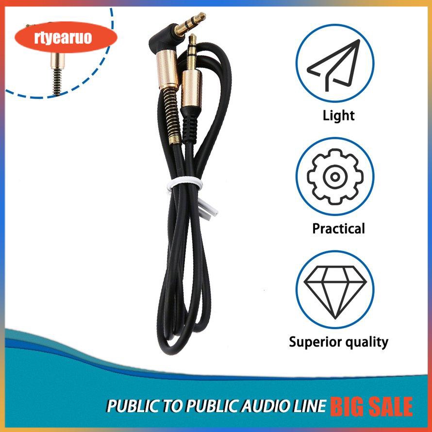 Cáp âm thanh 1m 2 đầu với giắc cắm 3.5mm