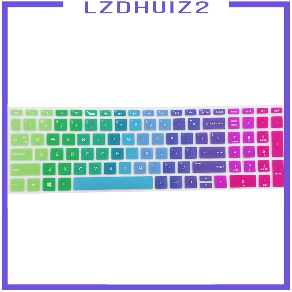 Miếng Silicon Mềm Bọc Bàn Phím Laptop Màu Xanh Dương Cho HP 15.6 inch BF