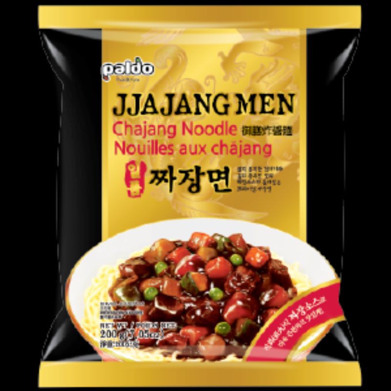 Mì tương đen jjajangmen Paldo nhập Hàn 200g