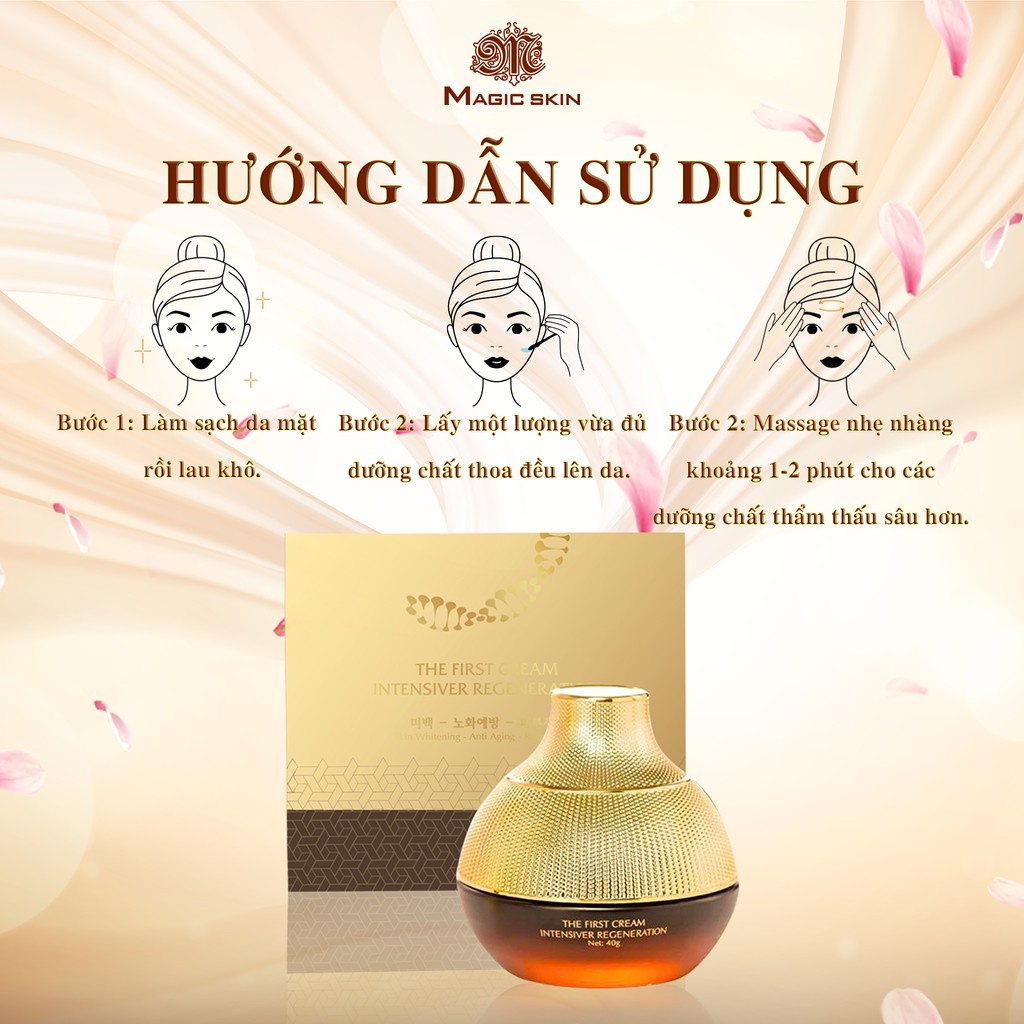 KEM TÁI SINH Magic Skin  Kem dưỡng da ban đêm  Dưỡng Ẩm, Dưỡng Trắng, Phục Hồi Lão Hóa ✔ CHÍNH HÃNG