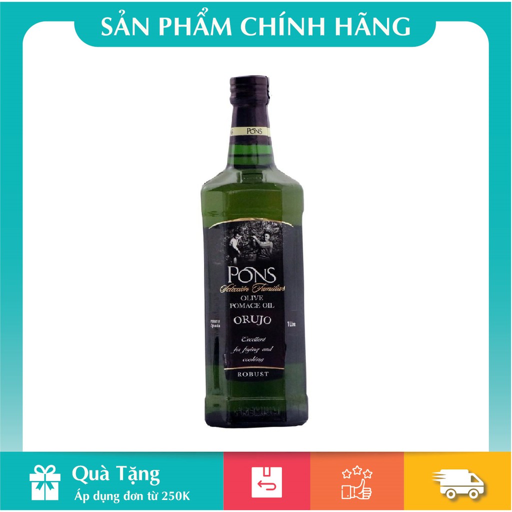 Dầu oliu PONS extra virgin 1L