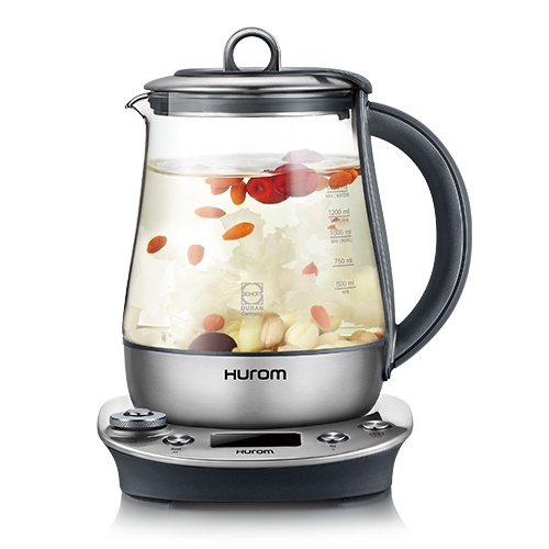 Ấm siêu tốc Hurom Tea Master 1.4L dùng pha trà và chưng yến [nhập Đức chính hãng]