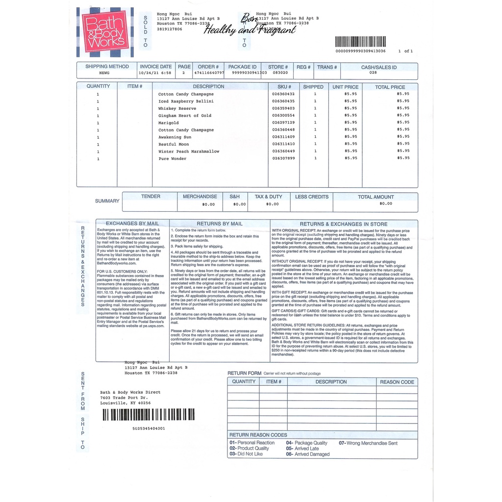 /Bill US - Part II/ Gel tắm 🍅 Shower gel 🍅 Bath and Body Works 🍅 nhiều mùi 🍅