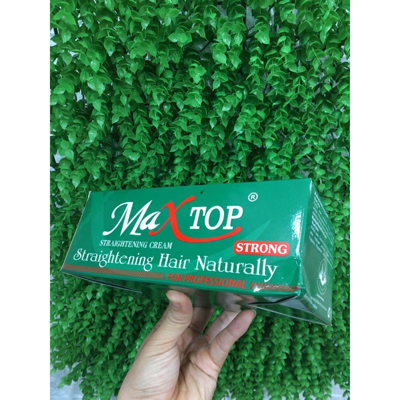 THUỐC DUỖI TÓC SIÊU THẲNG MAXTOP- DUỖI CHO 4 ĐẦU NỮ /10 ĐẦU NAM