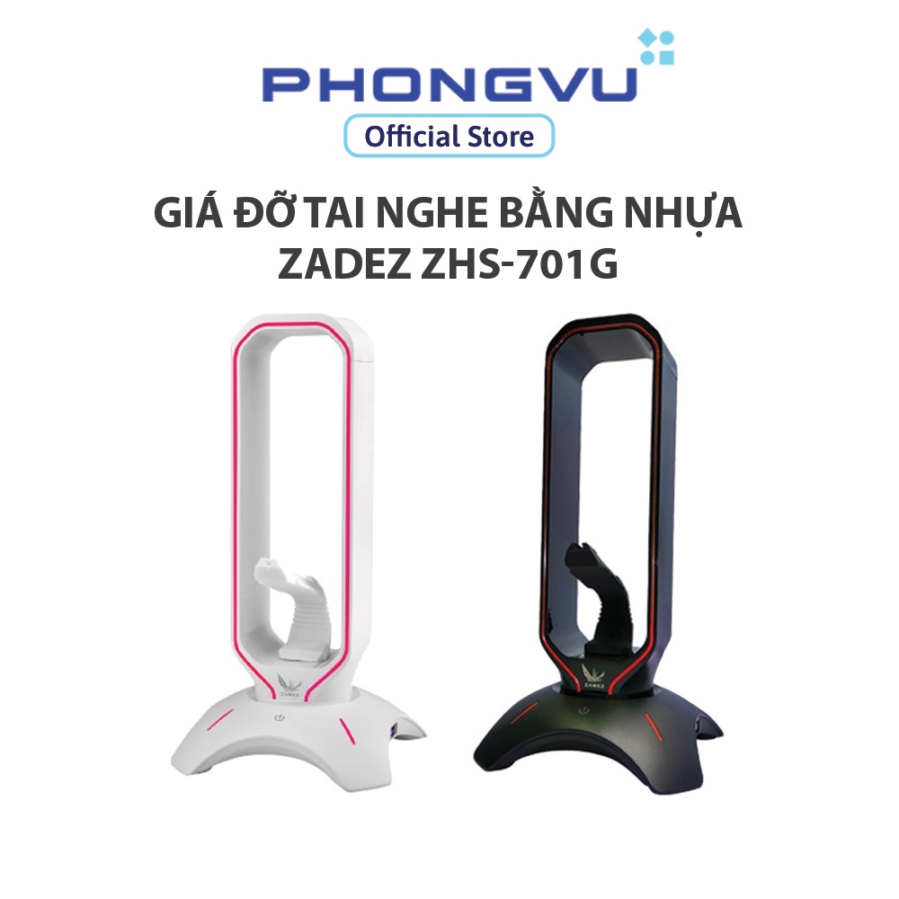 Giá đỡ tai nghe Zadez bằng nhựa ZHS-701G - Bảo hành 12 tháng