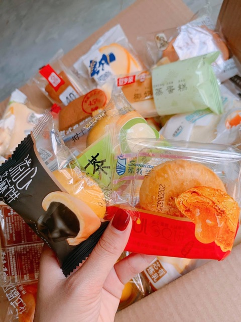Bánh Đài Loan Mix Đủ Vị 1Kg/ Bánh Mix Date Mới