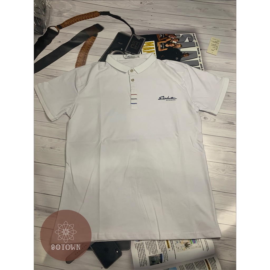 Áo Polo nam cao cấp mẫu mới hè 2021 kiểu dáng đơn giản nam tính | BigBuy360 - bigbuy360.vn