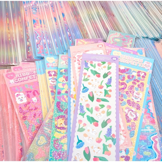 Sticker SET - Set 35/70/100 tấm sticker hình dán ngẫu nhiên