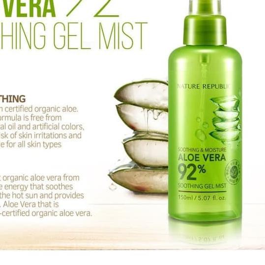 ♨ Gel Dưỡng Ẩm Chiết Xuất Lô Hội 92% Nature Republic ☂