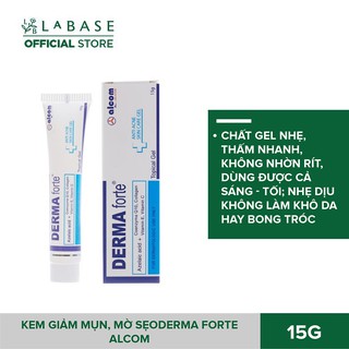 Kem giảm mụn, mờ thâm sẹo Derma Forte Alcom 15g