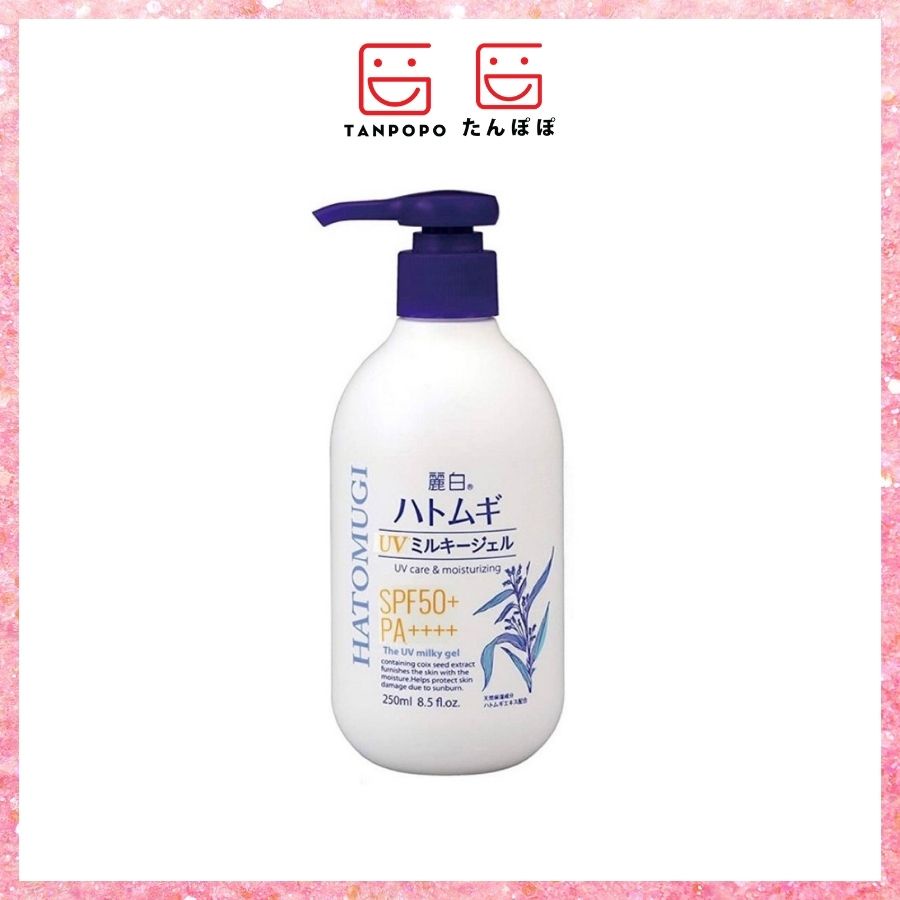 [Có sẵn] [Chính hãng] Sữa Dưỡng Thể Trắng Da Chống Nắng Hatomugi SPF50 - 250ml