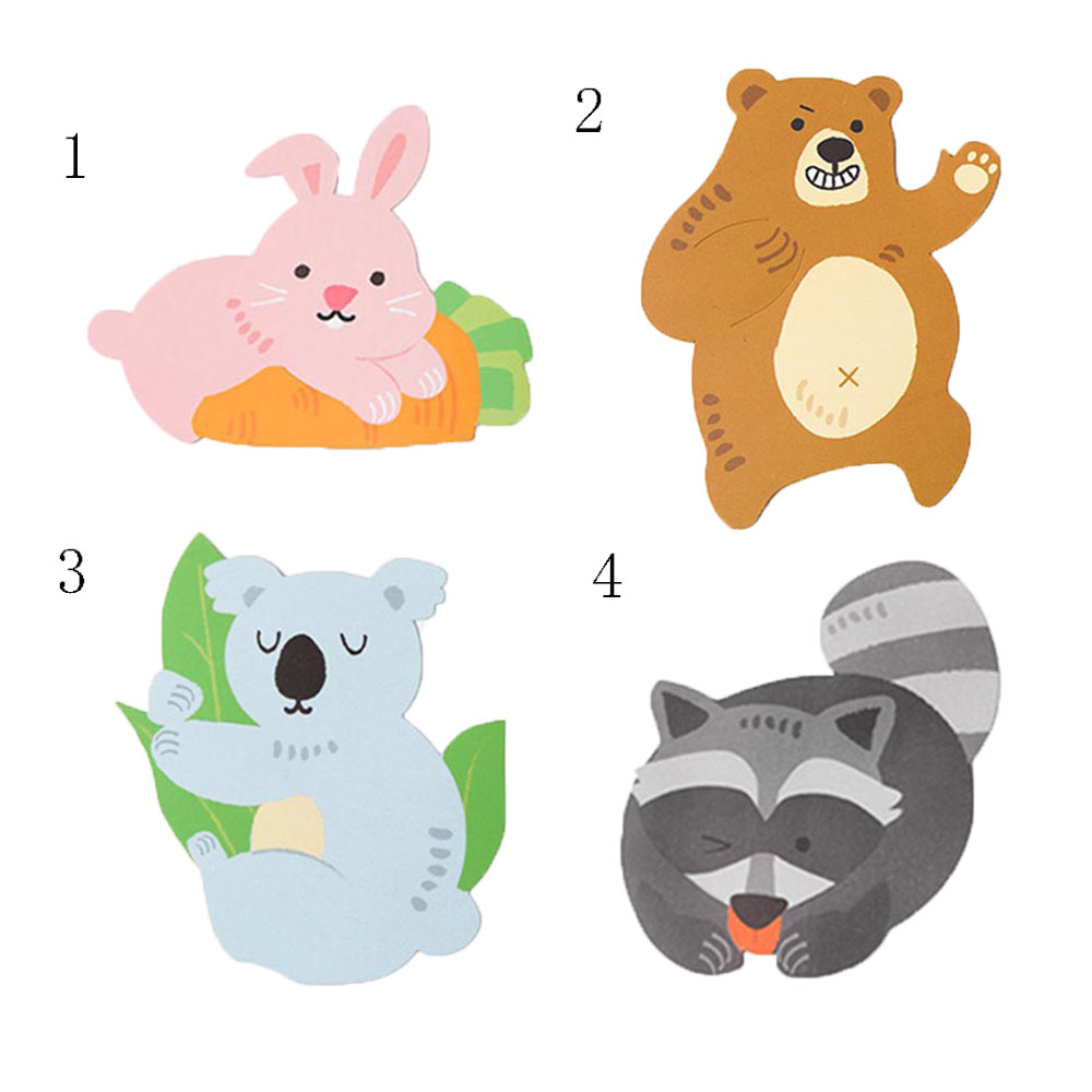 Thẻ Kẹo Tự Làm Hình Động Vật Dễ Thương