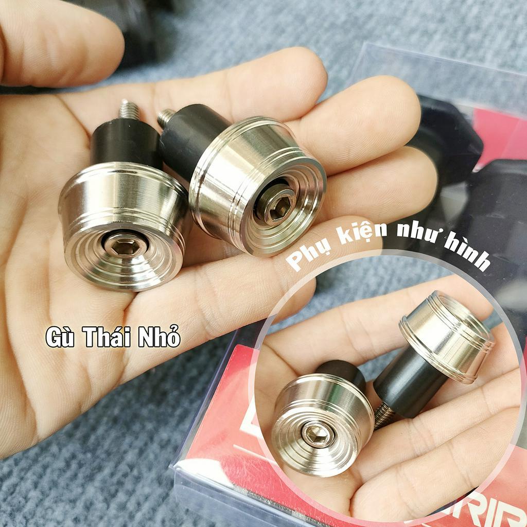 Gù tay lái inox 304 nhiều mẫu: gù chống rung, gù sh, gù ab, gù thái... giá bán 1 cặp phụ kiện đầy đủ gắn nhiều xe máy