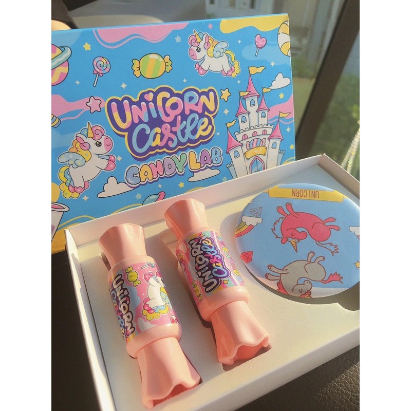 Set Son kẹo Candy Lab [Mua 2 thỏi tặng gương mini]
