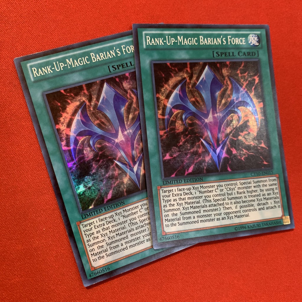 [EN][Thẻ Bài Yugioh Chính Hãng] Rank-Up-Magic Barian's Force