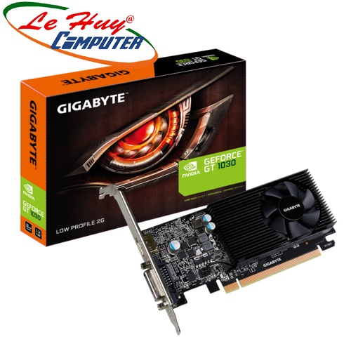 Card Màn Hình - VGA GIGABYTE GT 1030 Low Profile 2G GDDR5 (GV-N1030D5-2GL)