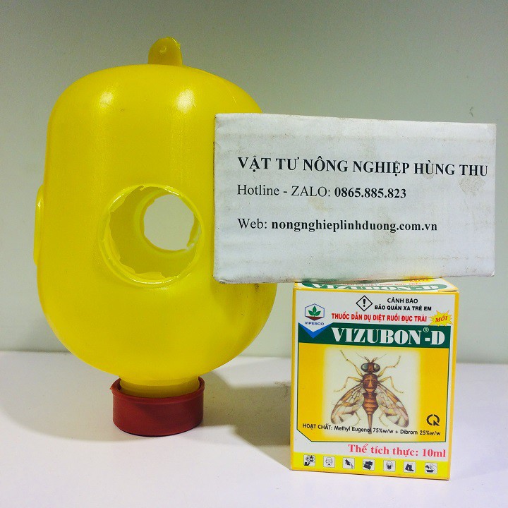 Bộ sản phẩm dẫn dụ ruồi Vizubon-D (#phanbon, #caycanh, #vattu)