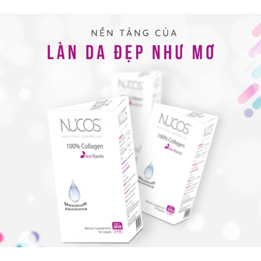 NUCOS 100% COLLAGEN - GIÚP DA SĂN - NGĂN CHẢY XỆ | BigBuy360 - bigbuy360.vn