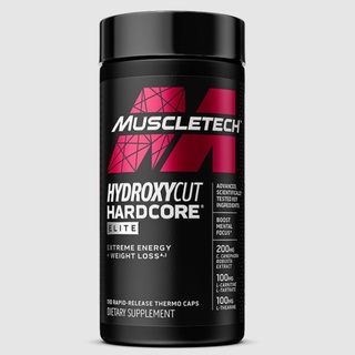 Hydroxycut | Muscletech Hydroxycut Hardcore Elite Viên Uống Hỗ Trợ Đốt Mỡ Giảm Cân 110 Viên - Chính Hãng