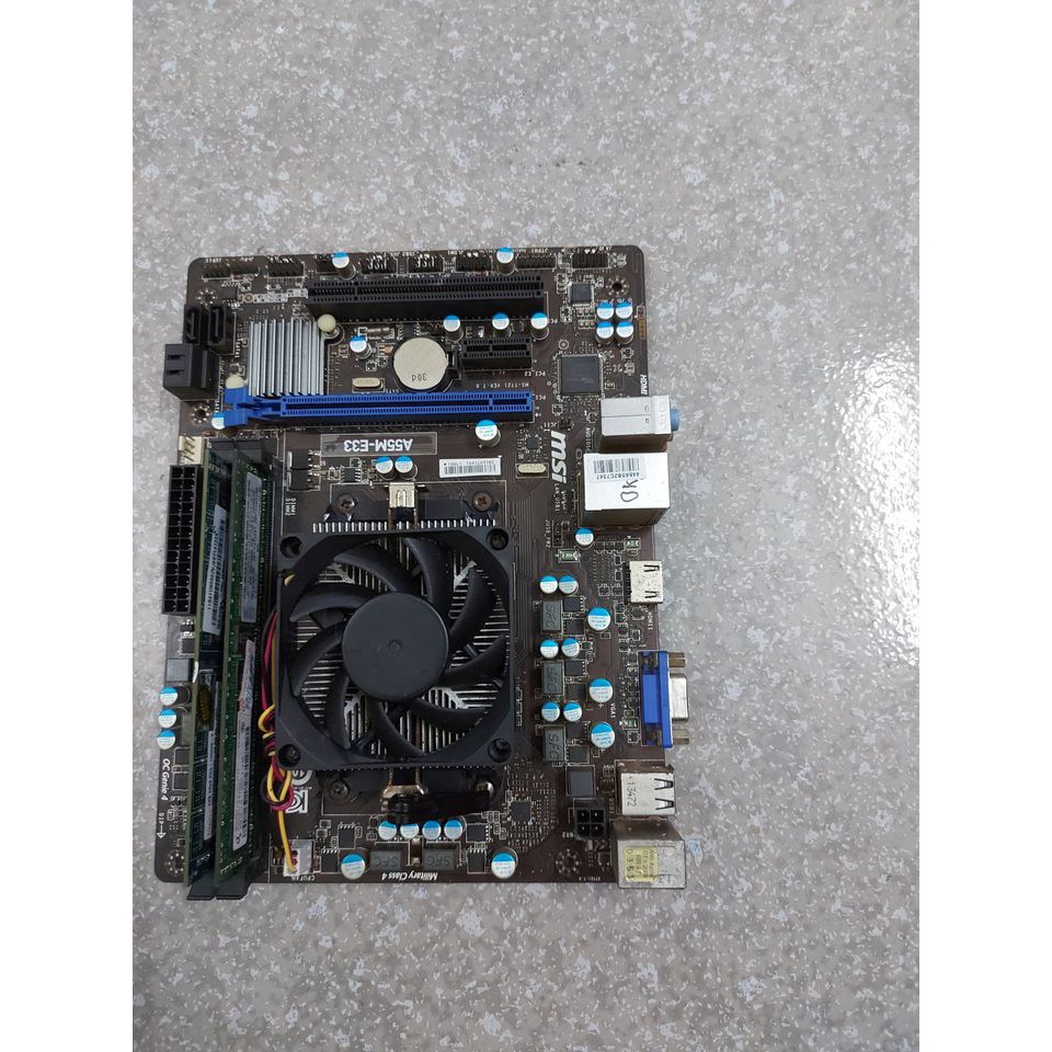 Combo AMD Main A55+ram 4G+cpu A8-5600K và A8-7600, card onbo mạnh chơi game LOL ngon lành. 20