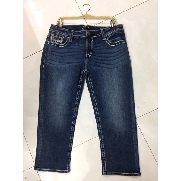 Quần jean 9 tất (bigsize)hàng VNXK eo 95-100