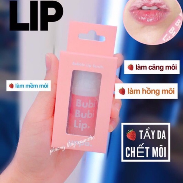 Tẩy da chết môi bubi