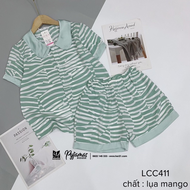 BỘ LỤA CỘC TAY QUẦN ĐÙI