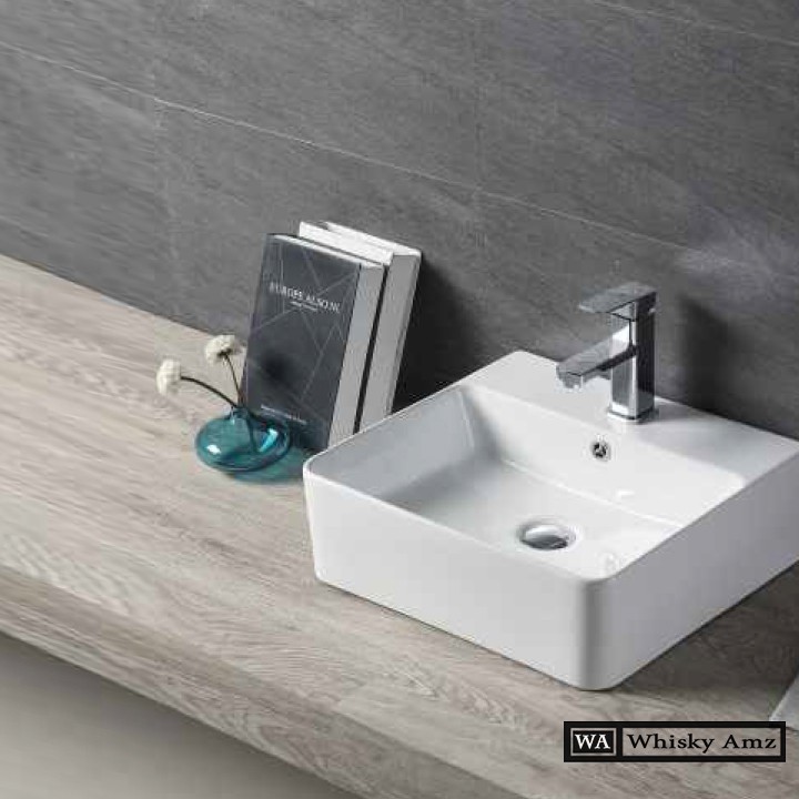 Chậu rửa mặt  lavabo treo tường hàng chính hãng cao cấp bảo hành 10 năm men sứ .