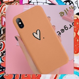 Ốp lưng IPHONE dẻo in hình Trái tim dễ thương