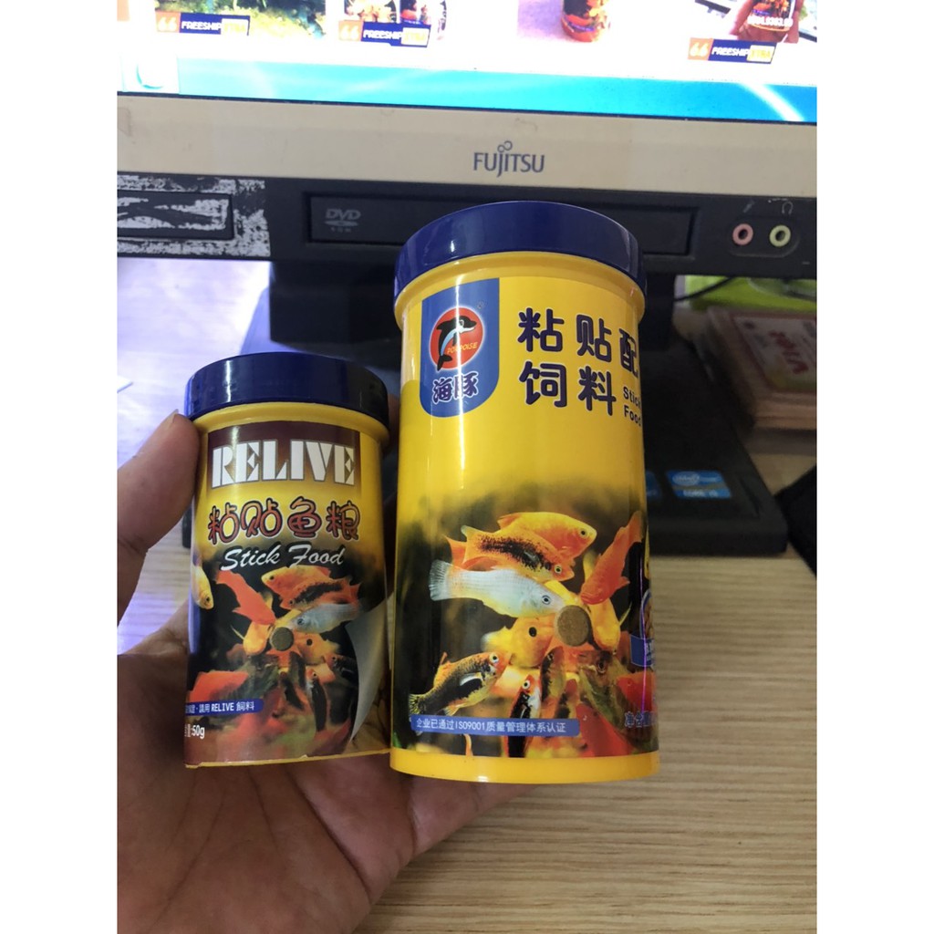 Thức ăn dính vào kính dành cho cá cảnh, sạch sẽ, tiết kiệm