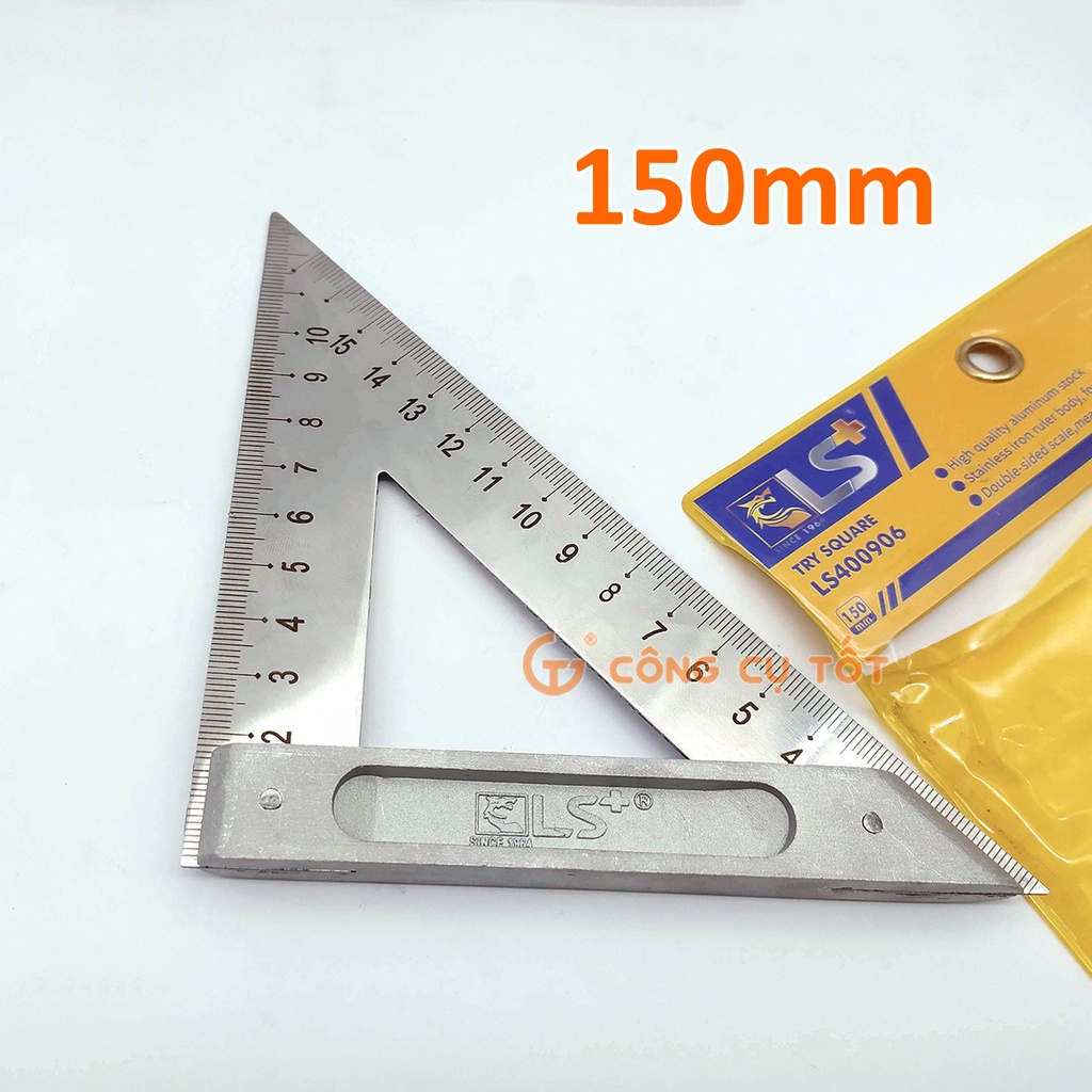 Thước ke góc tam giác vuông  LS+ Kapusi K-2597
