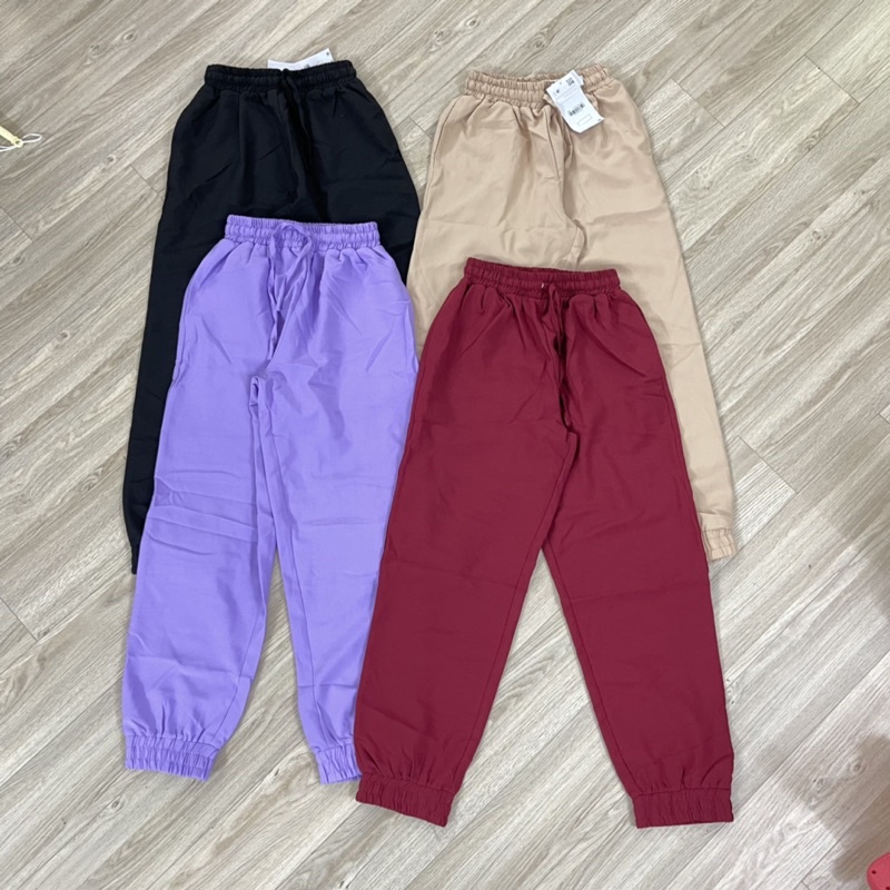 [VANA SHOP] quần jogger Vải chun eo &amp; chun lai.